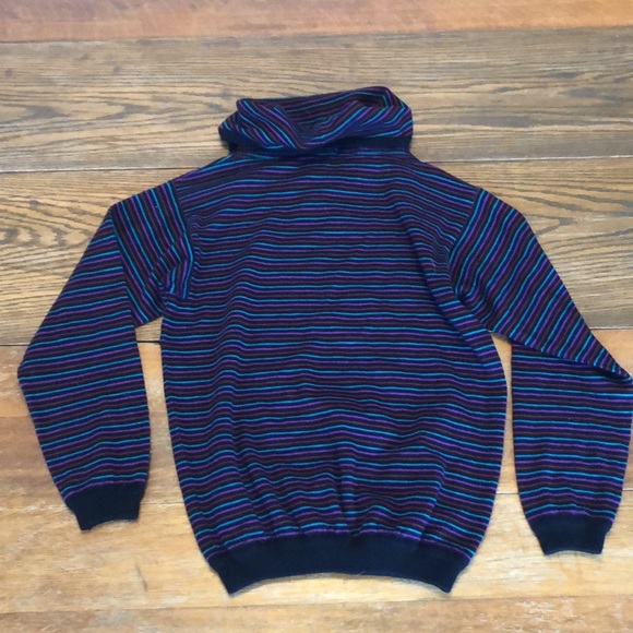 Vintage Liz Claiborne Sweater w/Bandana Collar - Picture 7 of 11